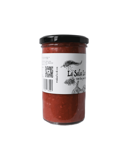 Experience the bold flavours of Mexico with La Salsa Loca’s authentic salsas, made from cherished family recipes. Using only fresh, all-natural ingredients, our salsas are a celebration of traditional Mexican taste, crafted to elevate any meal. From our fiery Mexican Salsa Verde to our savoury Mexica Casera blends, each jar is vegan, gluten-free, and packed with rich, vibrant flavours. Perfect for dipping, topping, or cooking, our salsas bring the taste of Mexico.

Spicy Dip
Hotsauce
